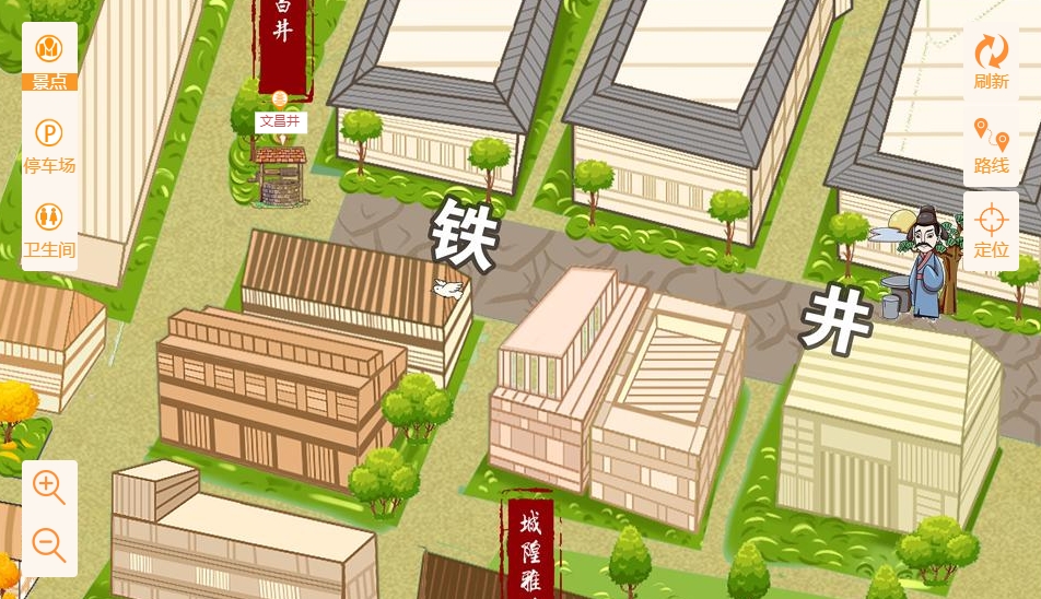 长丰智慧景区：手绘地图与语音导览的完美融合